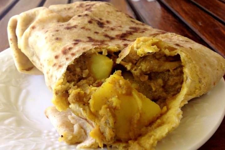 Grenadian Roti
