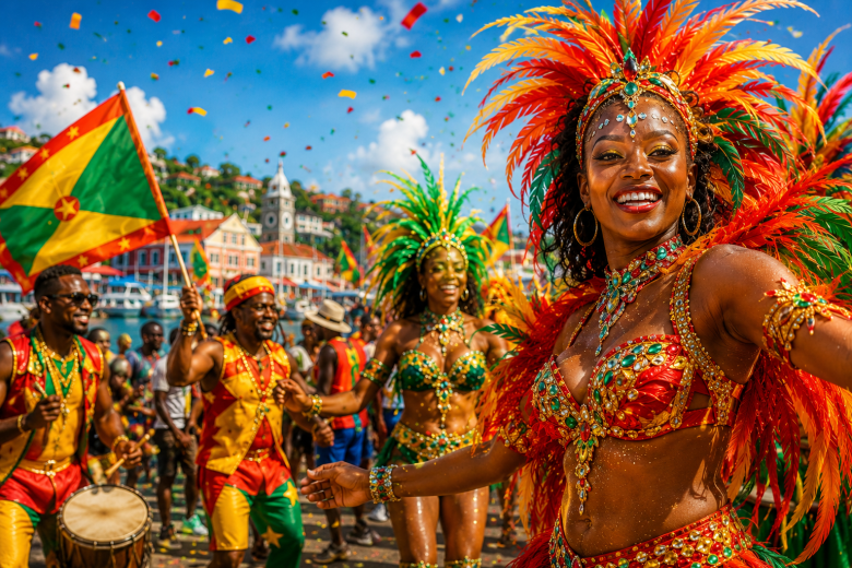 Spicemas Carnival in Grenada WI